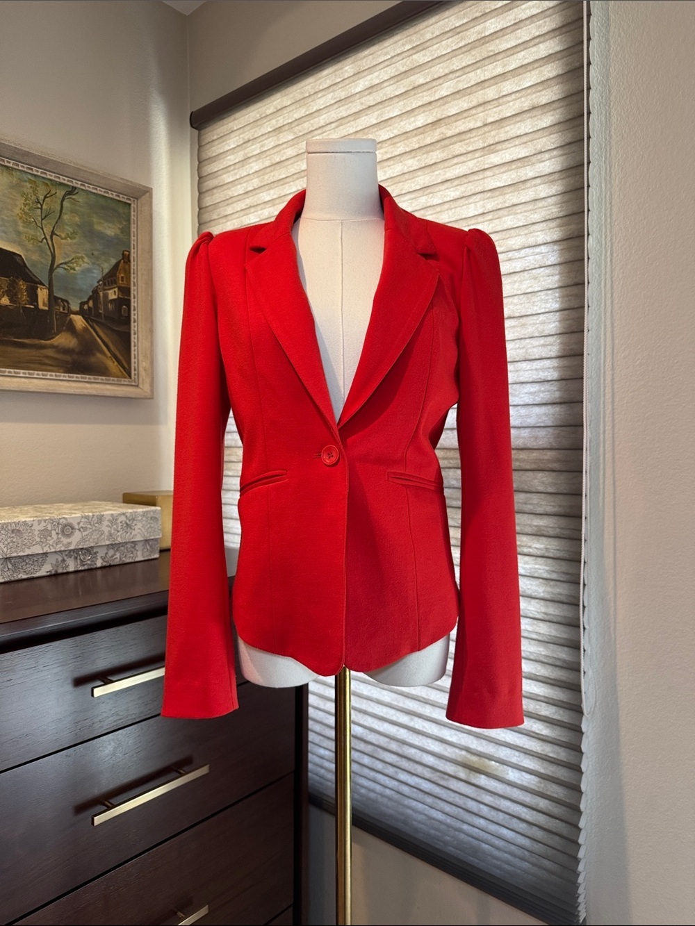 Tinley Road Red Tailored Women's Blazer Jacket. Size M